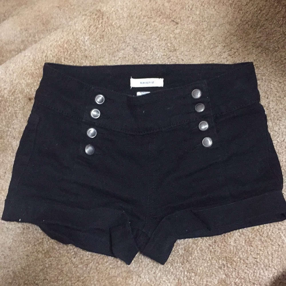 Black shorts